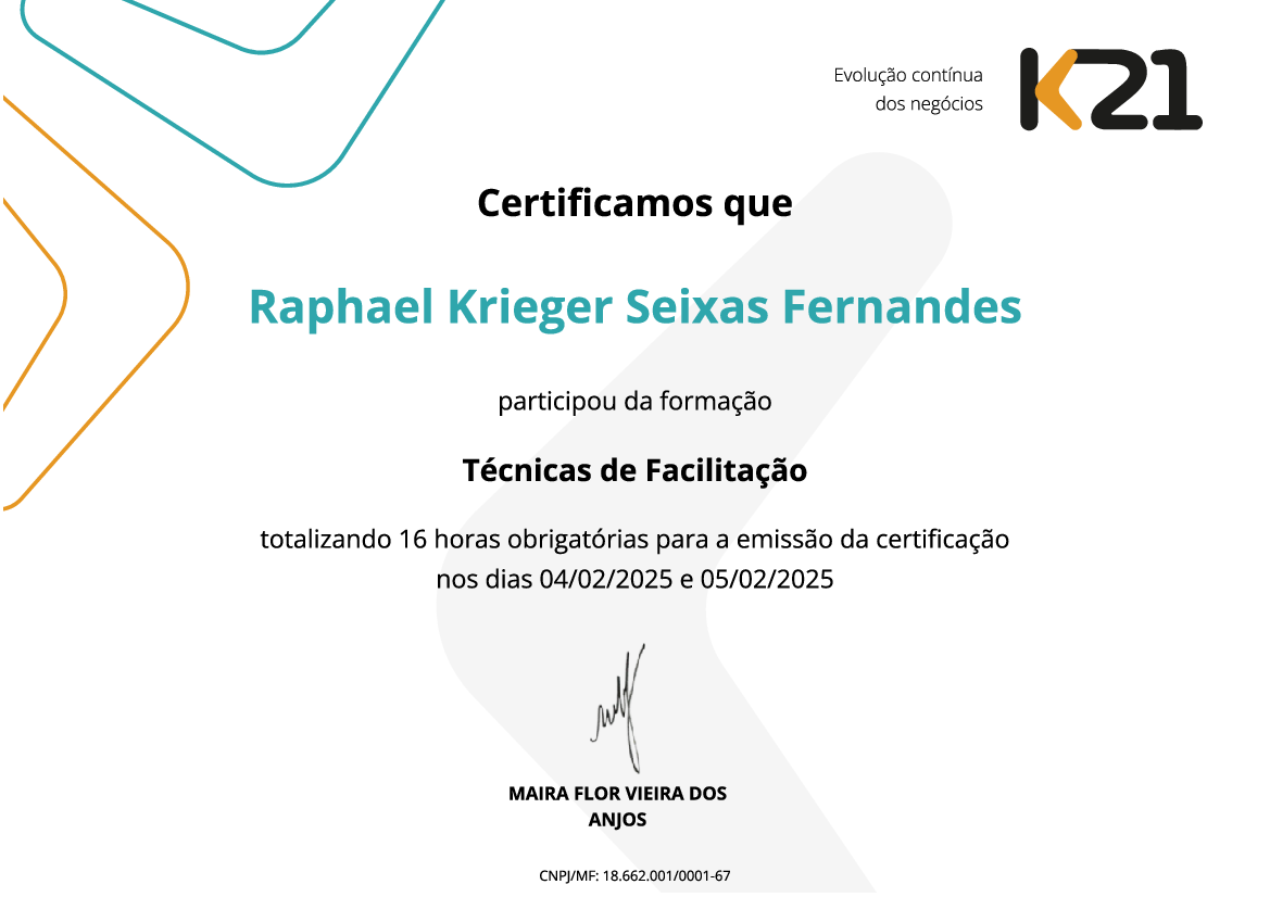 Certificado K21